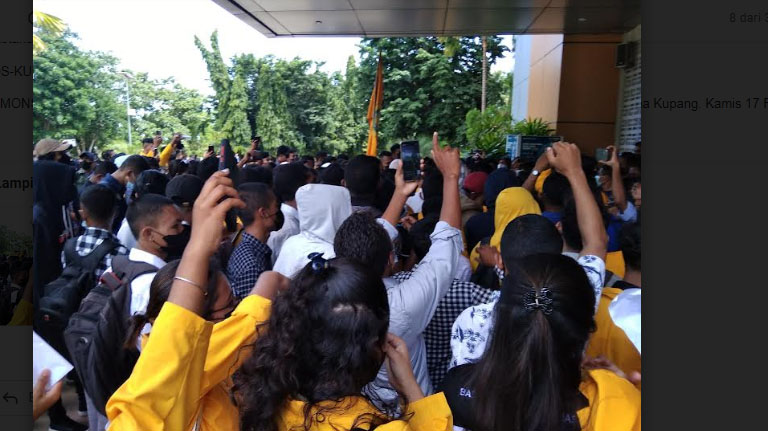 Demo Mahasiswa FISIP Undana, Prof. Alo Liliweri Angkat Bicara