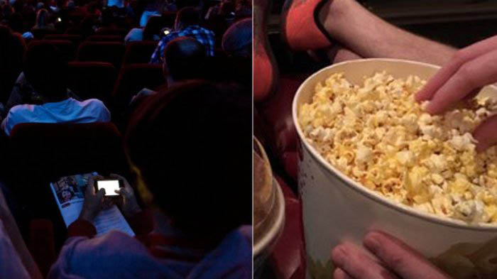 Stop Main Handphone di Bioskop! Lihat Dampaknya pada Perempuan Ini