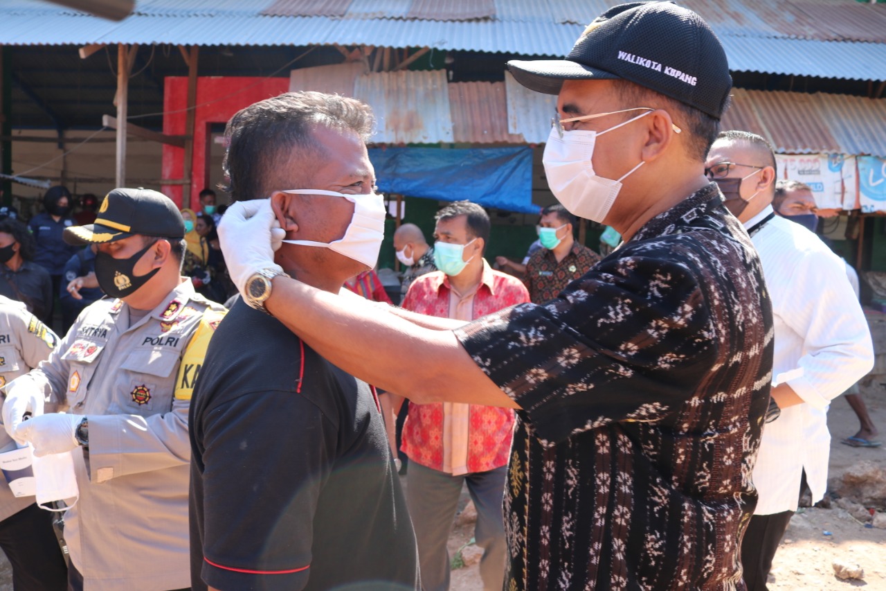 Pemkot Kupang dan Polres Kupang Kota Gelar Operasi Protokol Kesehatan