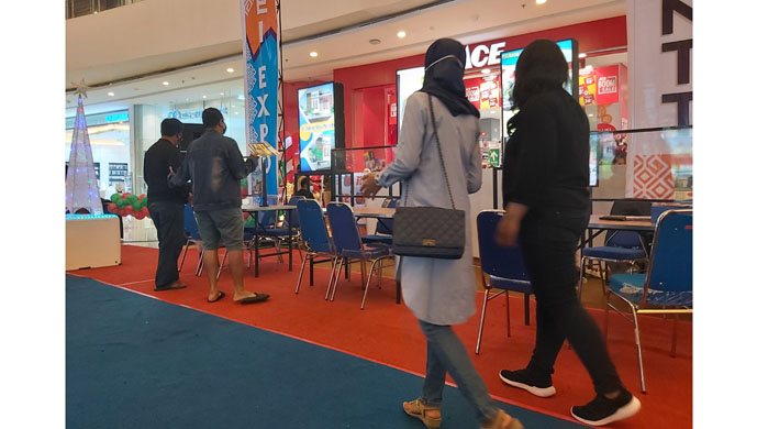 Menjelang Malam, Bank NTT REI Expo Banyak Pengunjung