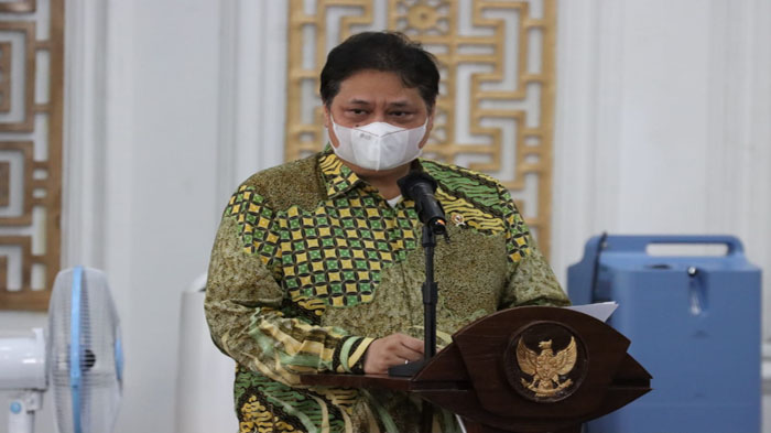 Airlangga Umumkan Penerima Banpres Ditambah 4 Juta untuk UMKM-PKL