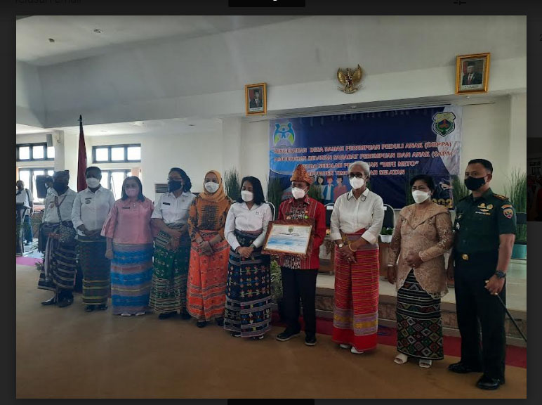 Kadis P3A Kabupaten TTS Beberkan Capaian Program Dihadapan Menteri PPPA RI