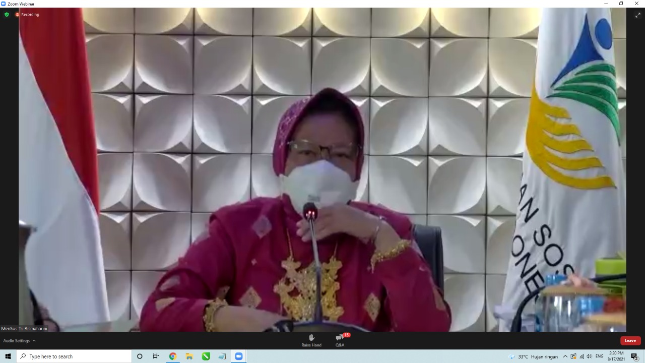 Mensos Risma Soal Program PENA: 21 Ribu Keluarga Tidak Lagi Terima Bansos