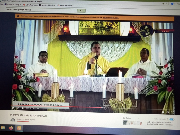 Perayaan Minggu Paskah, Pater Luis: Paskah Momen Kebangkitan Iman, Harapan dan Kasih