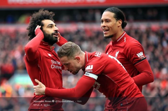 Cekcok dengan Zadio Mane, Media Fan Liverpool Dukung Mohamed Salah Dijual Komentar Jordan Henderson?