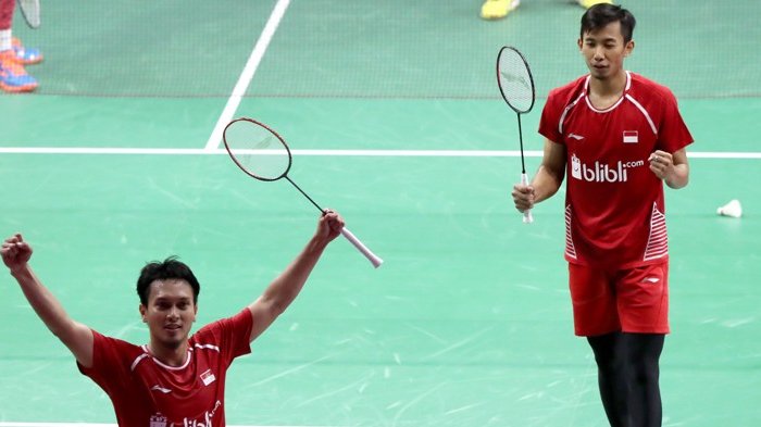 Pasangan Mohammad Ahsan/Rian Agung Saputro Pun ke Semifinal BWF World Championships 2017