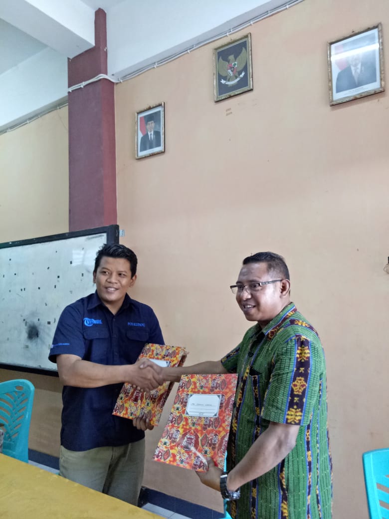 Teken MoU dengan Harian Pagi Pos Kupang, Ini Yang Diminta SMA Katolik Giovanni Kupang