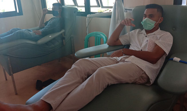 MPA Sumba Timur Gelar Donor Darah di RSUD Umbu Rara Meha Waingapu