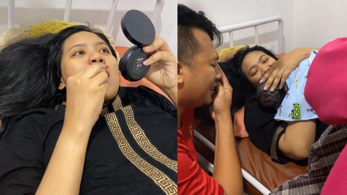 Tidak Teriak, Wanita Ini Santai Pakai Make Up saat Melahirkan, Suami Malah Nangis Dengar Tangis Bayi
