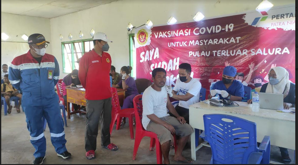 BINDA NTT dan Pertamina Waingapu Dukung Percepatan Vaksin Sumba Timur