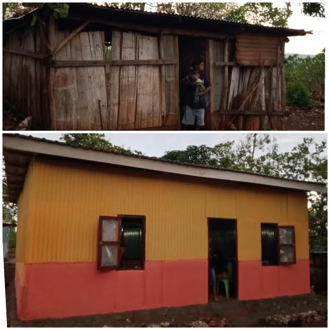 Hari Ini, Rumah Nenek Ruth Diresmikan Oleh Ketua DPD Hanura NTT