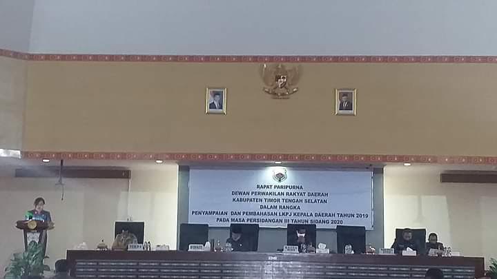 Penutupan Pasar Mingguan Jadi Sorotan Dalam Pemandangan Umum Fraksi di DPRD TTS