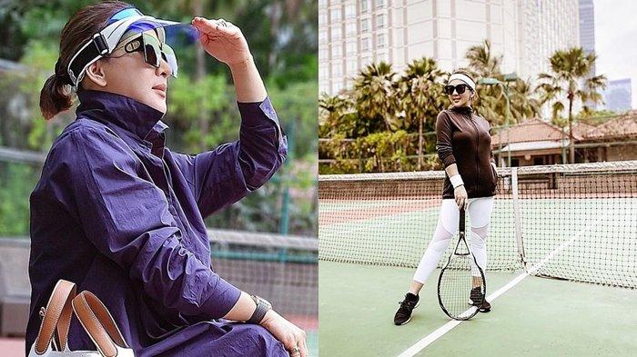 CELANA Ketatnya Justru Bikin Salfok, Syahrini Pamer Momen Main Tenis
