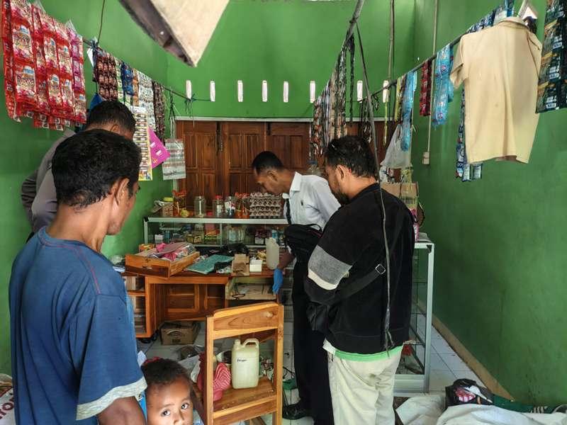 Kasus Pencurian di Kios Kelompok Tani Sinar Baru Haumeniana, Polisi Temukan Sejumlah Petunjuk 