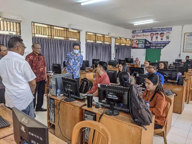 Ombusdman RI Perwakilan NTT dan BMPS NTT Pantau PPDB SMA di Kota Kupang