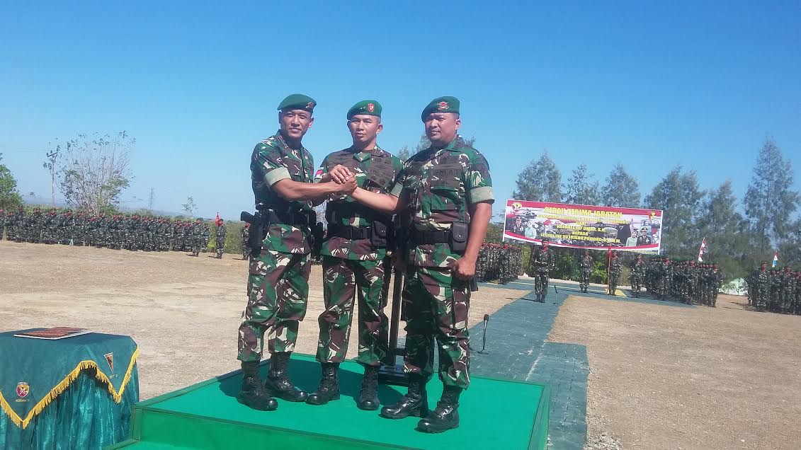 Pangdam IX/Udayana Titip Pesan ini Buat Komandan Brigif 21/Komodo Yang Baru
