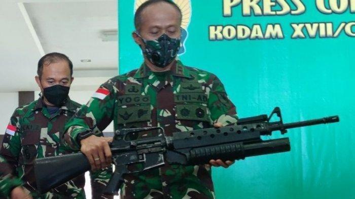 Satgas Tembak Anggota KKB Papua, Amankan Kembali Senjata SS2 V4 Milik TNI setelah 7 Bulan Hilang