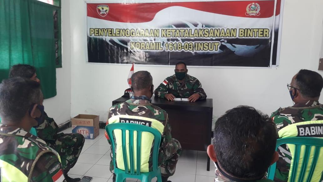 Koramil 1618-03 Insana Utara Kembali Gelar Binter