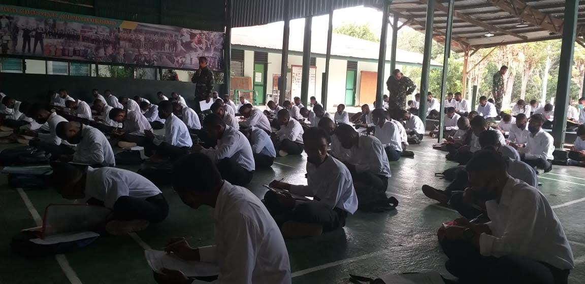 Pendaftaran Calon Prajurit Baru, Kodim TTU Lakukan Pengarahan dan Pengecekan Administrasi