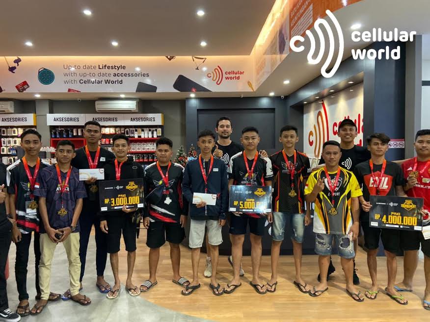 MKDT XRandom Juarai Turnamen PUBG yang Digelar Cellular World