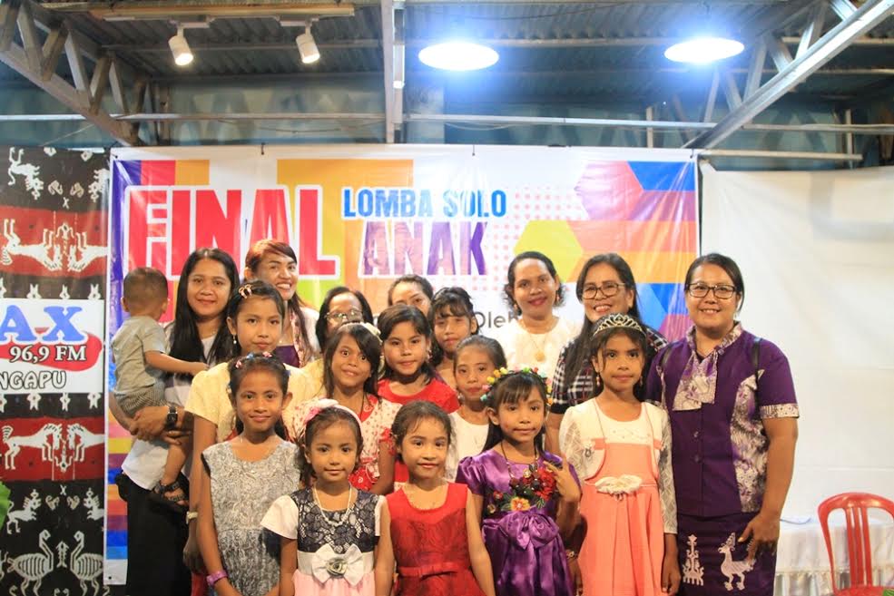 Puluhan Anak Jemaat GKS Payeti Cabang Kalu Ikut Lomba Solo