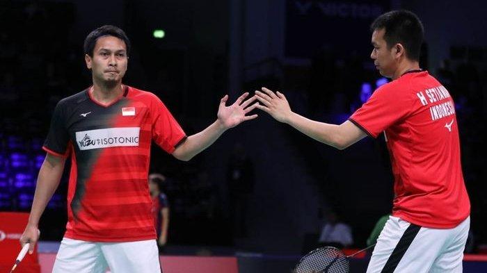 NONTONLive Streaming Badminton Semifinal BWF World Tour Finals 2021 10.00 di TVRI,Ahsan/Hendra Main