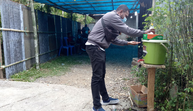 Patroli Gabungan, Camat Kanisius: Wajib Taat Protokol Kesehatan