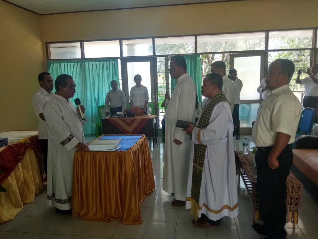 Romo Stef Mau Pimpin SMAK Giovanni Kupang, Ini Pesan Ketua Yaswari KAK