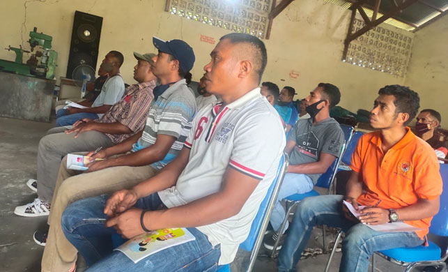 Pelatihan Pembuatan Mesin Perajang Batang Pisang, Bupati Don: Saya akan Datang Lihat Hasilnya