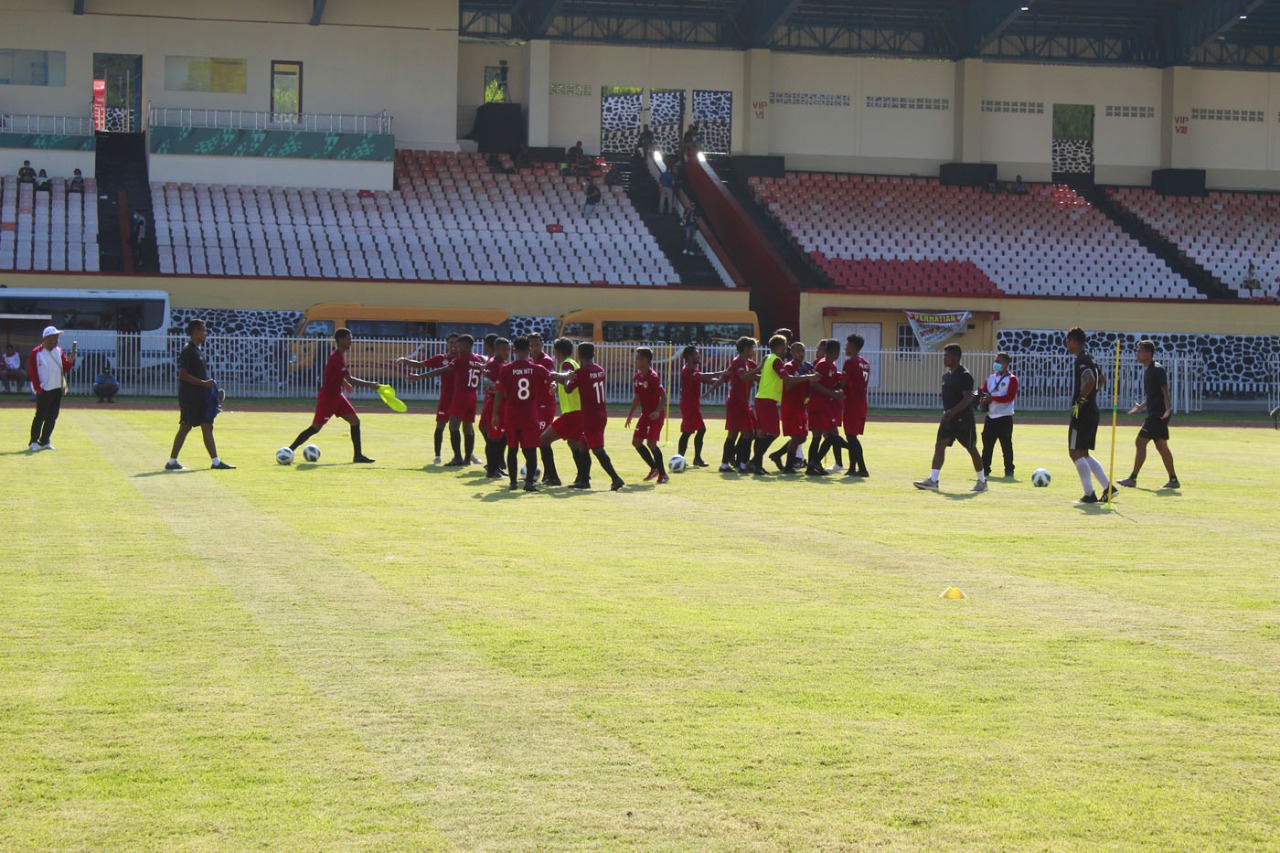 Tim Sepakbola NTT Siap Hadapi Maluku Utara, Ini Strateginya