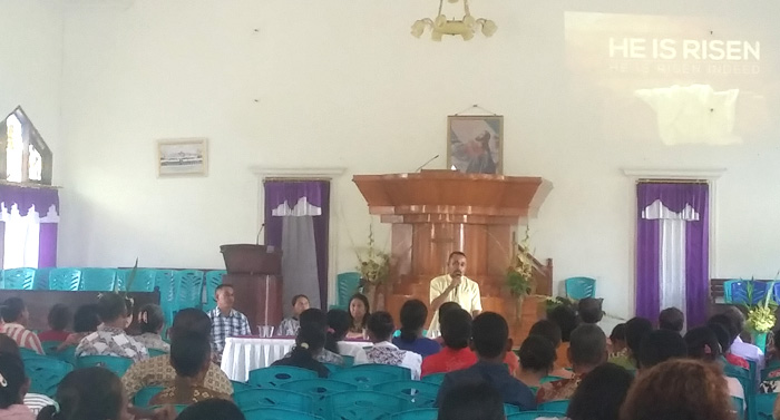 Jemaat Kalvari Kupang Bekeras tolak Mutasi Pendetanya, Ini Sikap Sekretaris Sinode GMIT