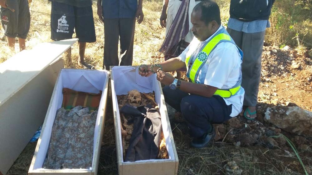 Pemotongan Sapi Akhiri Pembongkaran Makam Keluarga Taumboy