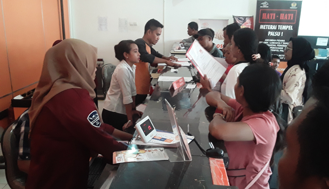 Pengiriman Berkas Calon Peserta Testing CPNS Lewat Kantor Pos, Kebijakan Pemkab Manggarai Barat