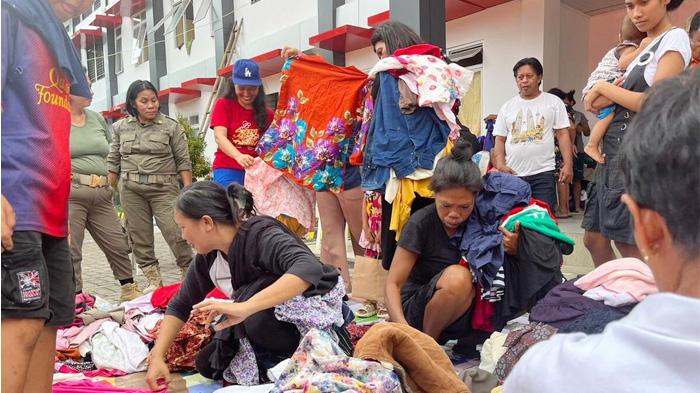 Update Erupsi Gunung Ruang Sulawesi Utara, Pengungsi Berdatangan ke Posko BLK Bitung