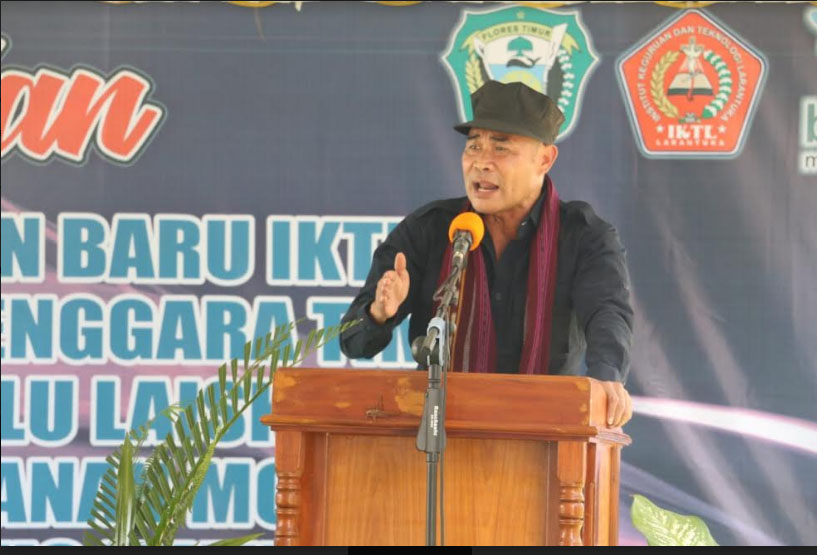 Resmikan Gedung Perkuliahan IKTL, Gubernur NTT Sebut Tidak Ada Orang Bodoh