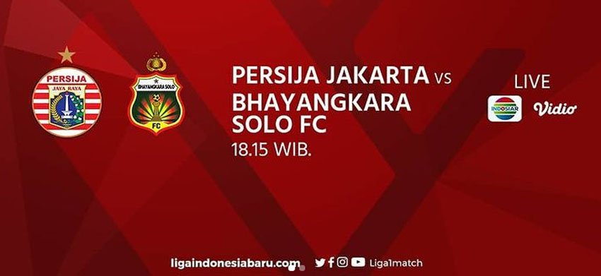 Sedang Berlangsung Persija vs Bhayangkara FC Piala Menpora 2021 Live Indosiar, Ada Evan Dimas