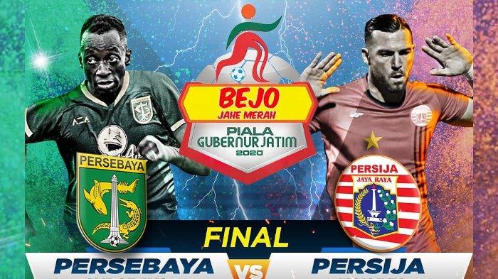 Final Piala Gubernur Jatim 2020, Lima Pemain Persebaya Absen Saat Lawan Persija Jakarta