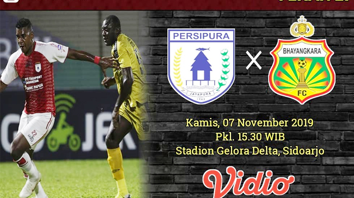 SEDANG BERLANGSUNG Live Streaming Persipura Jayapura vs Bhayangkara FC, Ini Linknya!