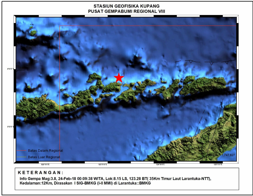 Larantuka Diguncang Gempa