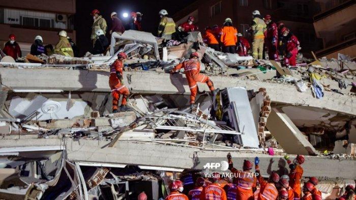 Turki Diguncang Gempa Dahsyat 7 SR Dipicu Aktivitas Sesar Sisam di Laut Aegea, Tsunami, INFO