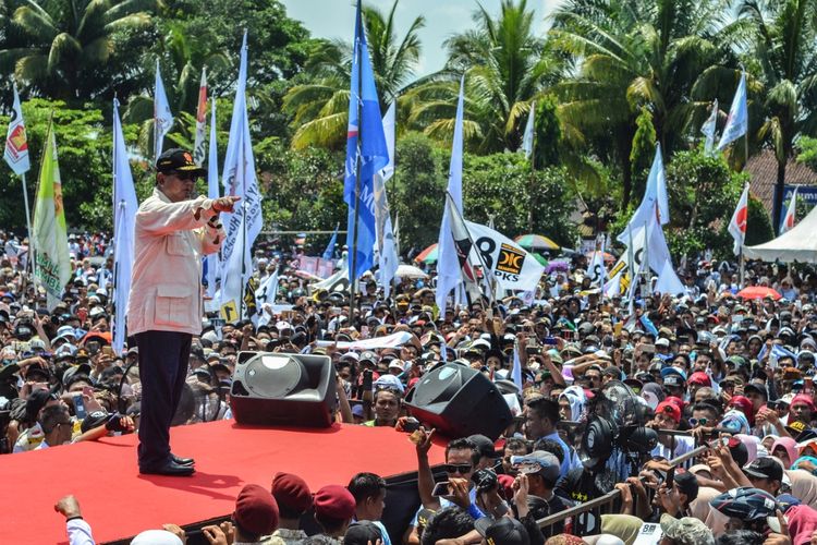 Pidato Kampanye Akbar di GBK, Prabowo Singgung Kasus Hukum Ahmad Dhani