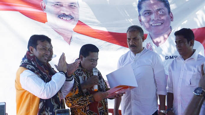 Pilkada Kabupaten Sumba Timur : DPD Partai Hanura NTT Siap Menangkan Kris Praing-David Melo Wadu