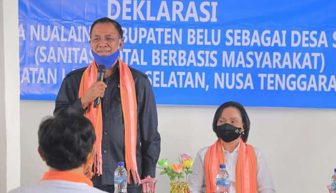 Pjs. Bupati Belu Minta Masyarakat Jaga Pola Hidup Bersih dan Sehat
