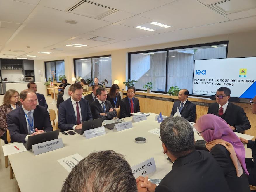Diskusi dengan International Energy Agency, Dirut PLN Paparkan Strategi Wujudkan Transisi Energi