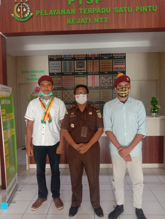 PMKRI Cabang Kupang Cross-check Laporan Ke Kejati NTT