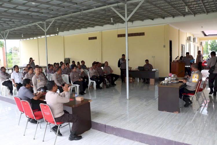 Natal 2022, Polres Kupang Persiapkan Pasukan Jelang Operasi Lilin Turangga 2022