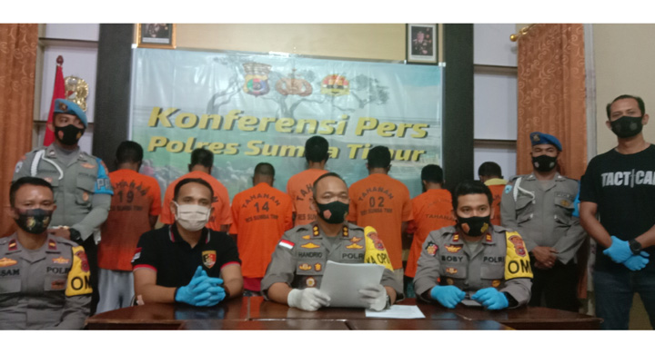 Polres Sumba Timur Berhasil Bekuk Gerombolan Pencuri Ternak di Lewa