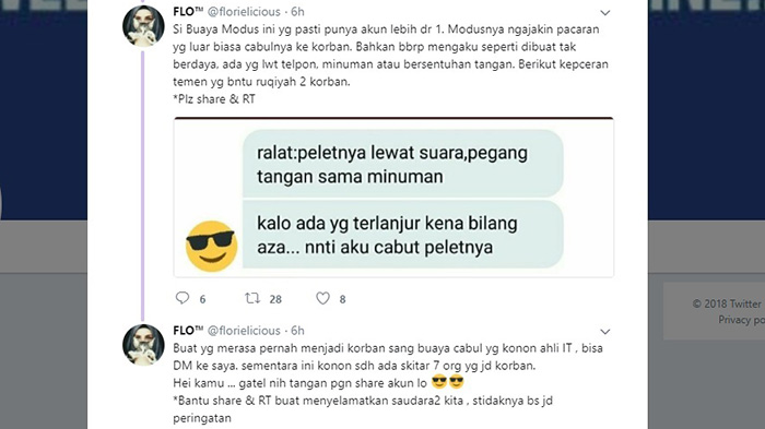 Beredar di Sosmed, Modus Penipuan: Cewek Diajak Pacaran, tapi Ujung-ujungnya Pelaku Lakukan Ini