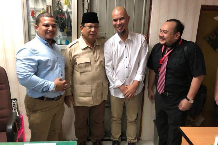Prabowo Sebut Kasus Ahmad Dhani Jauh dari Rasa Keadilan dan Bentuk Penyalahgunaan Kekuasaan