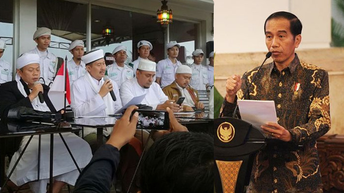 Tim 11 Ulama Alumni 212 Gelar Pertemuan Tertutup dengan Presiden Jokowi, Ini yang Mereka Bahas